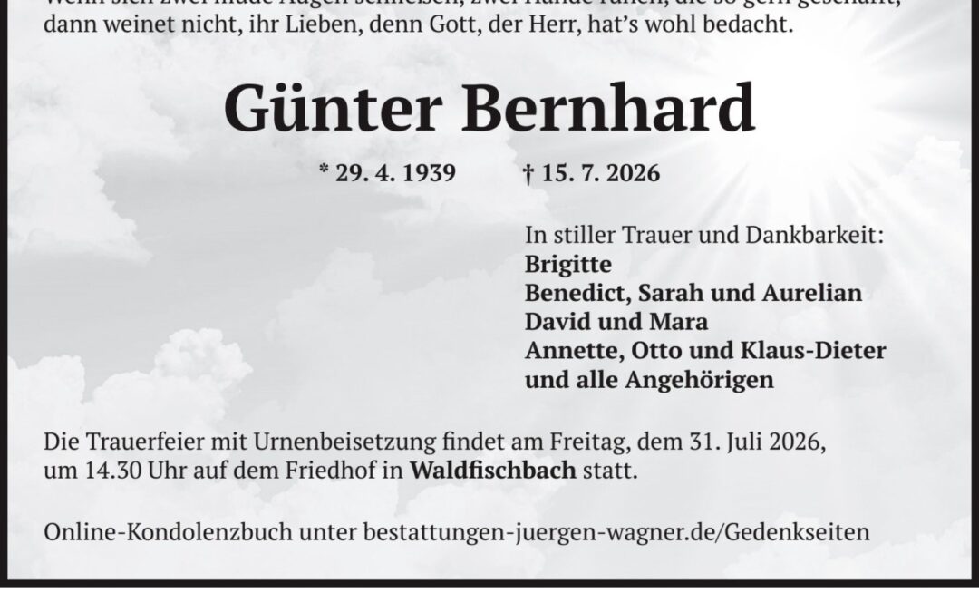 Günter Bernhard